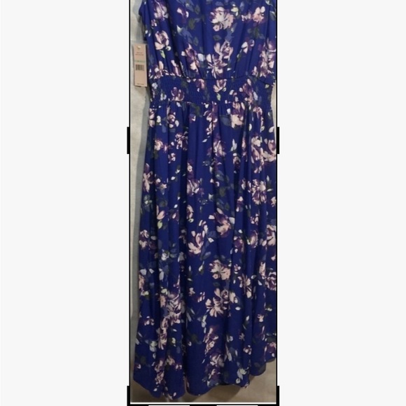 Nanette Lepore Blue Halter Sundress  Sleeveless - Picture 3 of 7